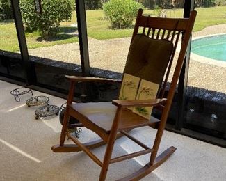 Solid wood Rocker
