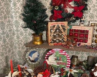 Shiny Brite Christmas Ornaments, Vintage Christmas Decor