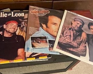 Vintage Albums-Dean Martin, Willie Nelson, Merle Haggard, Elvis