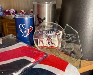 1996-97 Houston Rockets Season Ticket Holder Framed Card