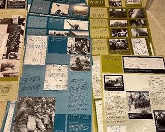 WW II 50th Anniversary The World in Flames Poster Set-Documents from the National Archives 