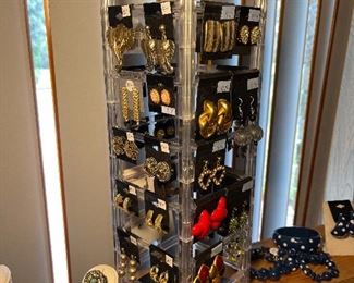 Mid Century Retro Vintage Earrings Pierced and Clip on