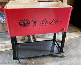 Jim Beam, Pinnacle, Cruzan, Sauza Cooler on Wheels 