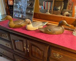 Vintage Wood Duck Decoys