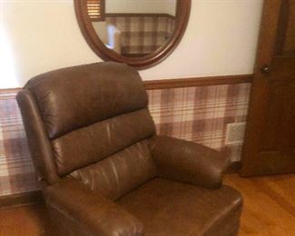 Genuine Leather Lay-Z-Boy