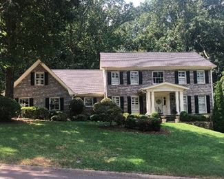 HOME IS FOR SALE. For the record I am not drinking wine (I'm supposed to say.)