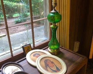 some savory pies cooling in the window