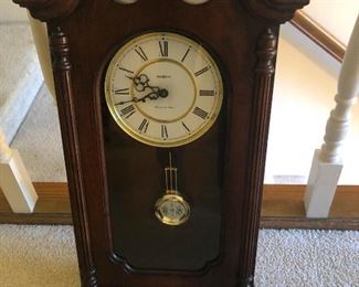 rare sighting of horned mantle clock