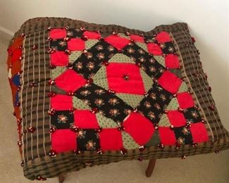 somebody liked hand sewing quilts a lot