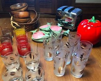 cool vintage barware, probably still has Joey Bishop's DNA