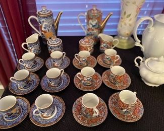 Asian tea sets