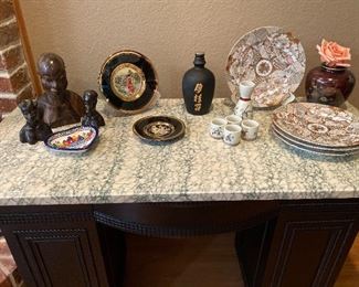 Small Asian decor collection