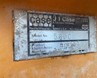 Case 580c