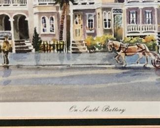 "On South Battery"  (in Charleston) by Ed Emerson
