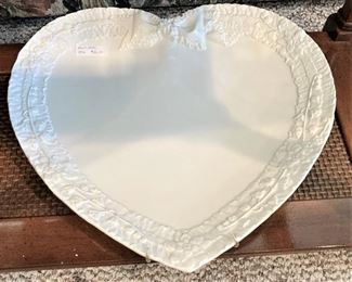 Heart platter