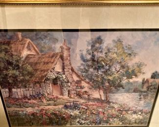English cottage picture
