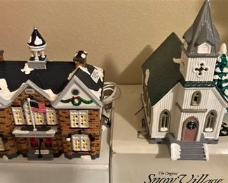 Snow Village selections