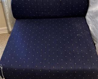 Small chair or open to a narrow bed