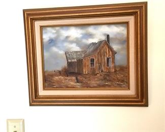 Barn on the Prairie by R. J. Draeger