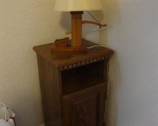 Lamp that looks like a water pump