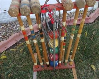 Croquet set