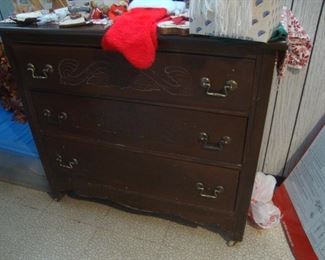 Antique dresser base