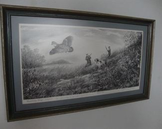 Signed and numbered print