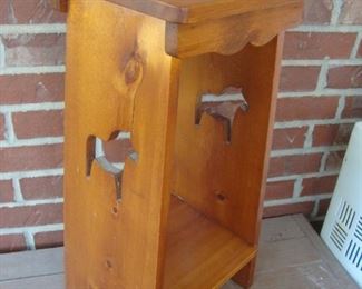 Custom made pine table/stand