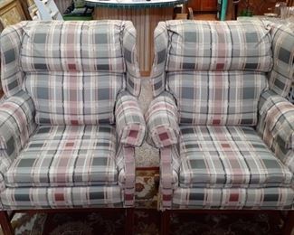 Ethan Allen pair of lounge chairs!  Big & Comfy!