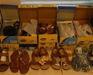 LOTS of brand new shoes (Ladies).  Size 10