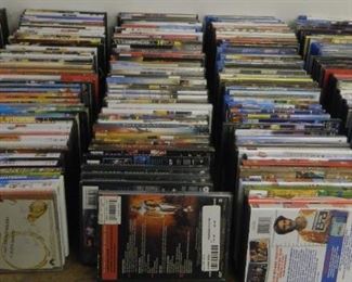 HUNDREDS of DVD movies.