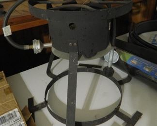 Propane cooker.