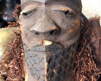 Early African ceremonial mask