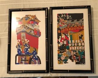 Masaaki Tanaka Silkscreens 1979