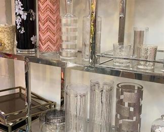 Gorgeous vases from Italy.  Pink already sold.  $98.00 - $250