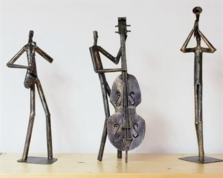 Art Deco Musical Figures