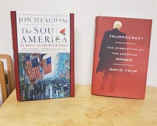 Books Soul of America and Trump