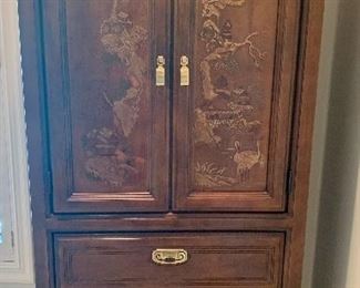 #3 & #4- 2 Identical Cabinet Available- Asian style cabinet- 76t x 18d x 32w- $240