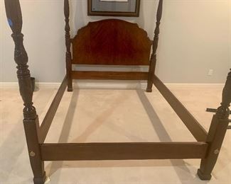 #15- Henredon Queen 4 Poster Bed- Posts are 90 inches tall- $300
