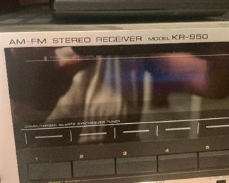 #31- Kenwood AM/FM Receiver model # KR-950- $200