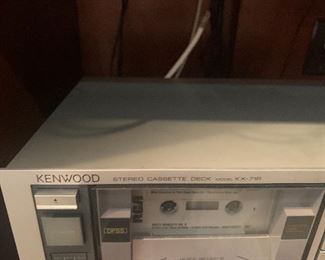 #32- Kenwood Cassette Deck - KX-71R - $40