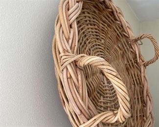 Wicker serving basket $10