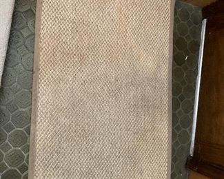 Small jute rug $15