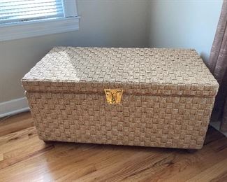 Wicker chest $200