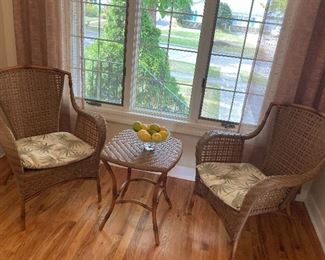 Wicker set $225