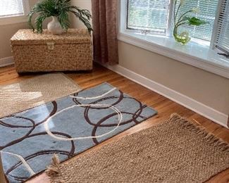 Three rugs $60