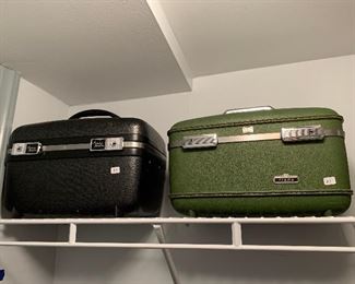 Vintage suit cases.