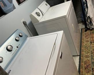 Washer and dryer. Work great!
