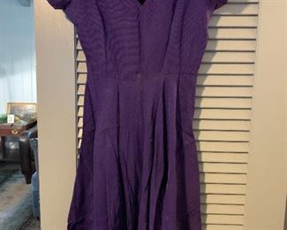 Some vintage clothing.