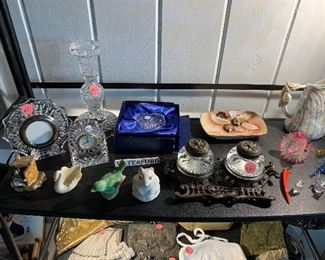 Waterford, Coalport, Lenox, Nippon, etc.